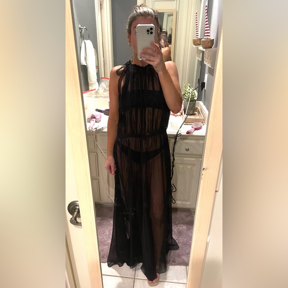 Valentino sheer silk dress (size 40/US 4) - Picture 12 of 13